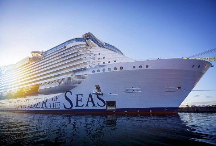 Wonder of the Seas - conheça o maior navio de cruzeiro do mundo da Royal  Caribbean - Passageiro de Primeira