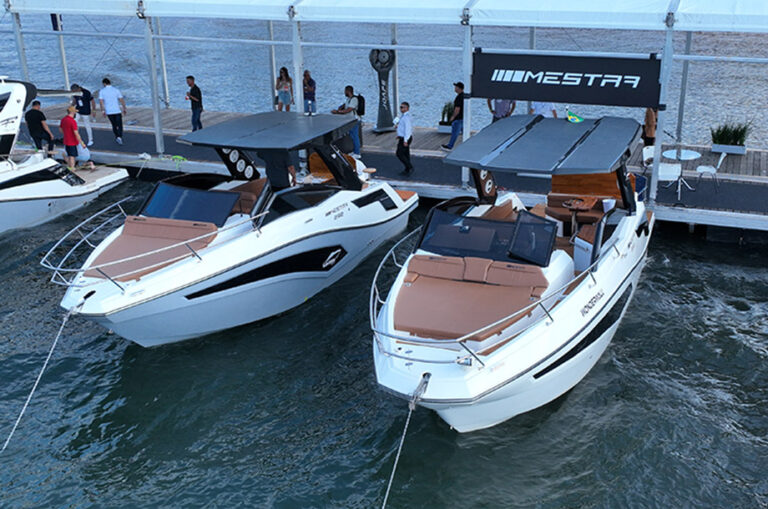 Mestra apresenta lanchas mais vendidas no Boat Show de Foz