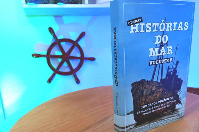 "Histórias do Mar - Volume 3": Jorge de Souza lança novo livro