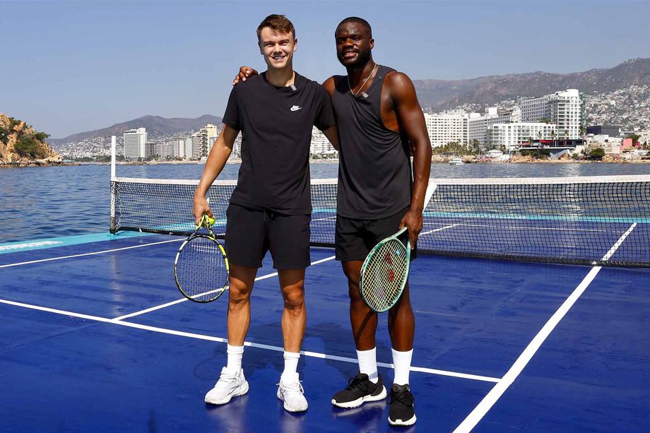 Frances Tiafoe e Holger Rune no México