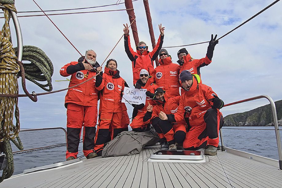 Tripulação do Veleiro Endurance 64, o veleiro polar que foi até a Antártica