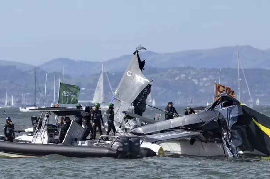 Susto envolveu o catamarã F50, considerado o mais rápido do mundo
